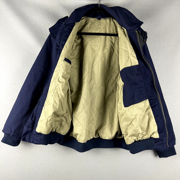 Rasco FR Fire Flame Resistant Hooded Jacket CAT 4 Duck Canvas Quilted Medium - Picture 4 of 14